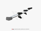 Carbon Spoiler With Upper Swan Mounting V.1 compatible with Porsche 718 Cayman GTS 982c