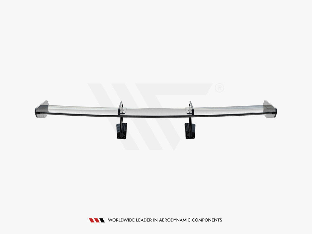 Carbon Spoiler With Upper Swan Mounting V.1 compatible with Porsche 718 Cayman GTS 982c