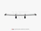 Carbon Spoiler With Upper Swan Mounting V.1 compatible with Porsche 718 Cayman GTS 982c
