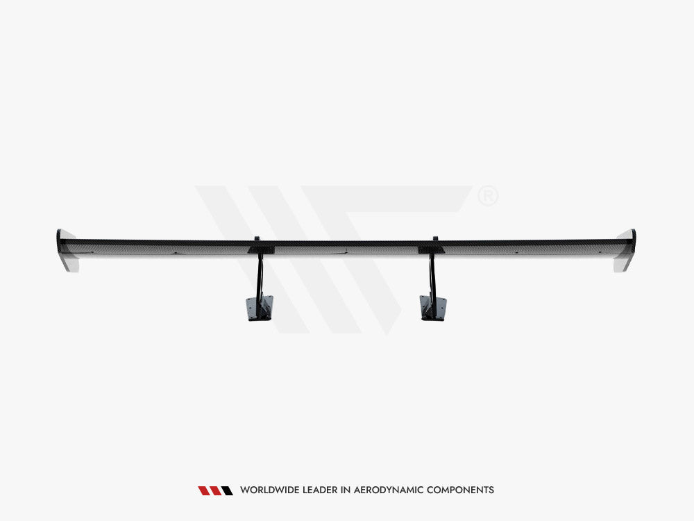 Carbon Spoiler With Upper Swan Mounting V.1 compatible with Porsche 718 Cayman GTS 982c