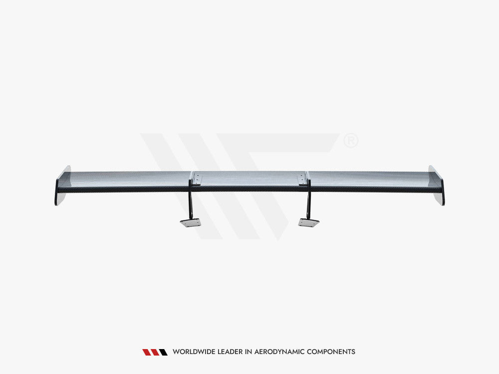 Carbon Spoiler With Upper Swan Mounting V.1 compatible with Porsche 718 Cayman GTS 982c