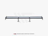 Carbon Spoiler With Upper Swan Mounting V.1 compatible with Porsche 718 Cayman GTS 982c