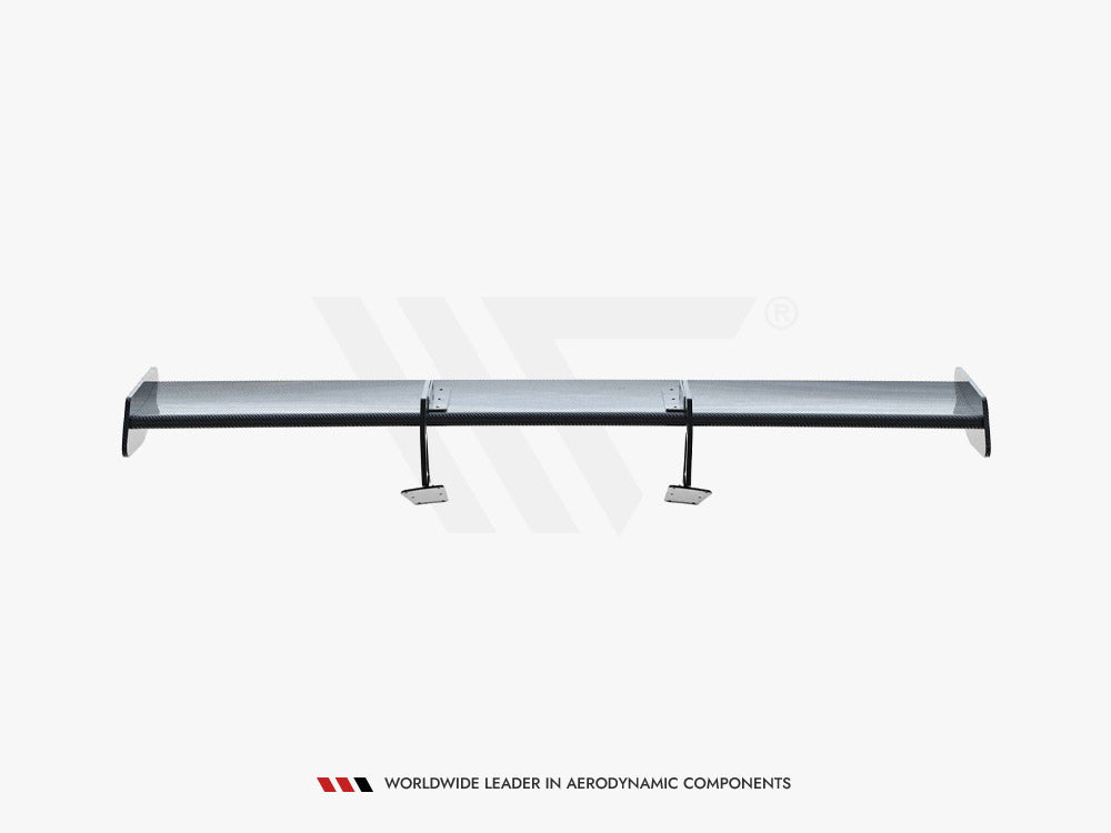 Carbon Spoiler With Upper Swan Mounting V.1 compatible with Porsche 718 Cayman GTS 982c