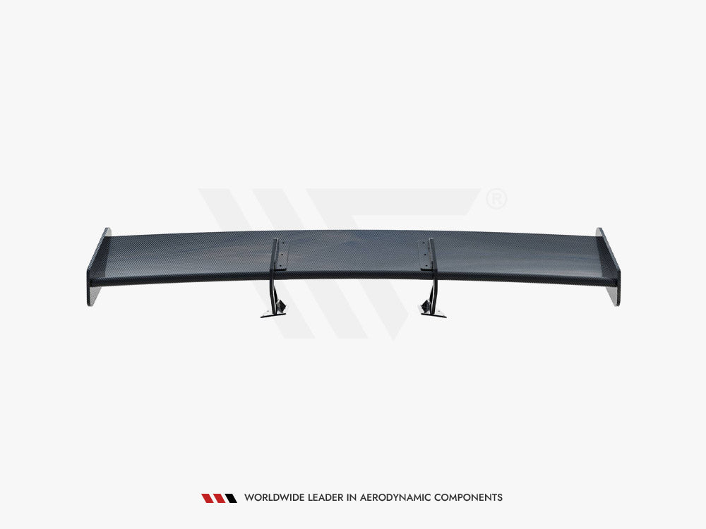 Carbon Spoiler With Upper Swan Mounting V.1 compatible with Porsche 718 Cayman GTS 982c