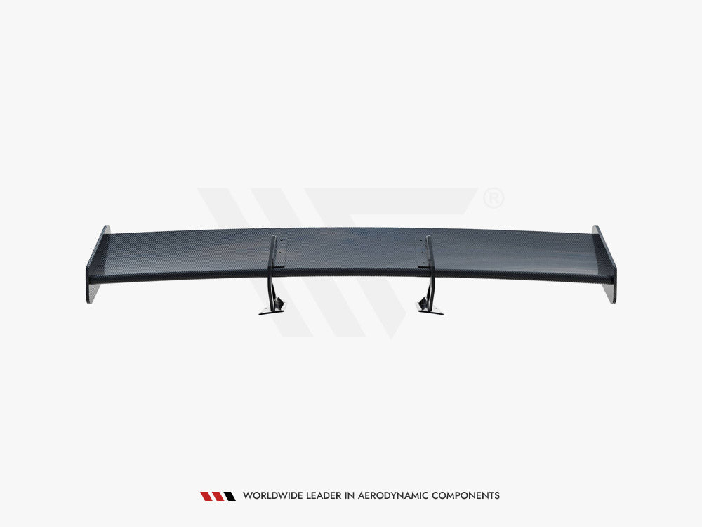 Carbon Spoiler With Upper Swan Mounting V.1 compatible with Porsche 718 Cayman GTS 982c