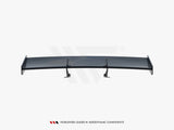 Carbon Spoiler With Upper Swan Mounting V.1 compatible with Porsche 718 Cayman GTS 982c