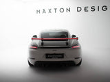 Carbon Spoiler With Upper Swan Mounting V.1 + LED compatible with Porsche 718 Cayman GTS 982c