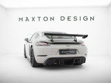 Carbon Spoiler With Upper Swan Mounting V.2 compatible with Porsche 718 Cayman GTS 982c