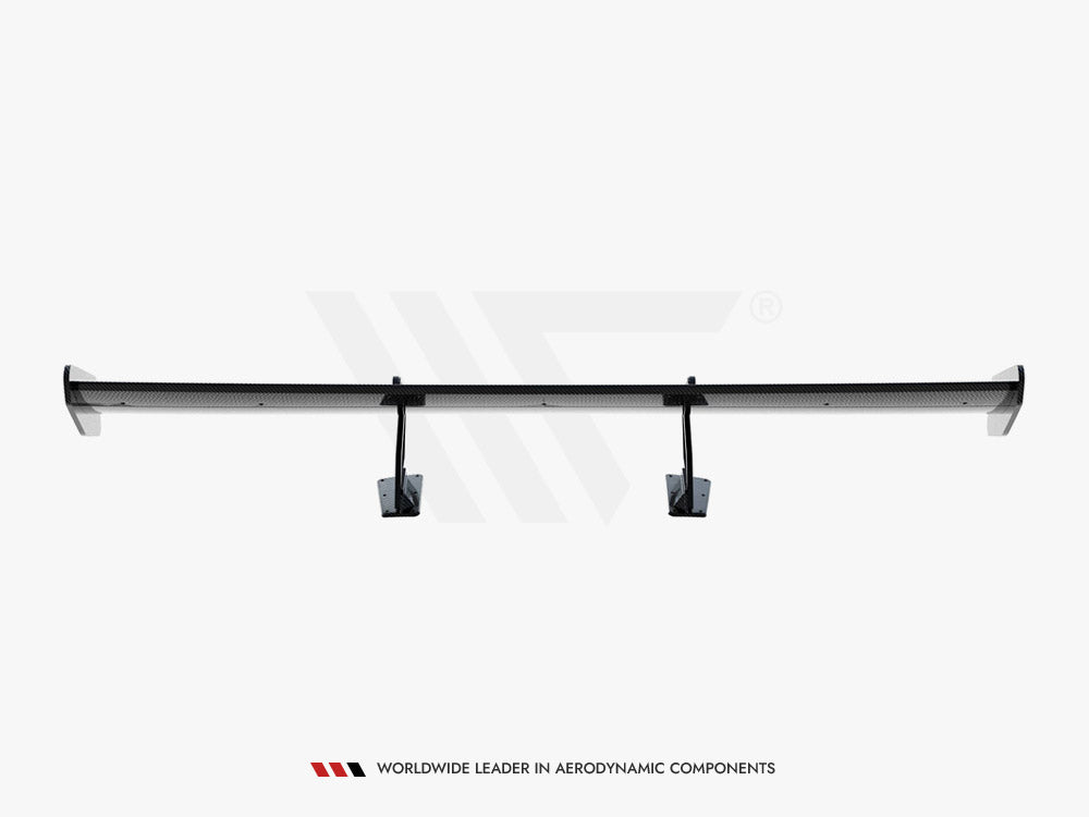 Carbon Spoiler With Upper Swan Mounting V.2 compatible with Porsche 718 Cayman GTS 982c