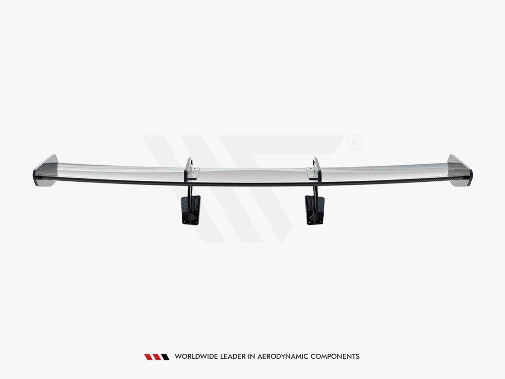 Carbon Spoiler With Upper Swan Mounting V.2 compatible with Porsche 718 Cayman GTS 982c