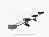 Carbon Spoiler With Upper Swan Mounting V.2 compatible with Porsche 718 Cayman GTS 982c