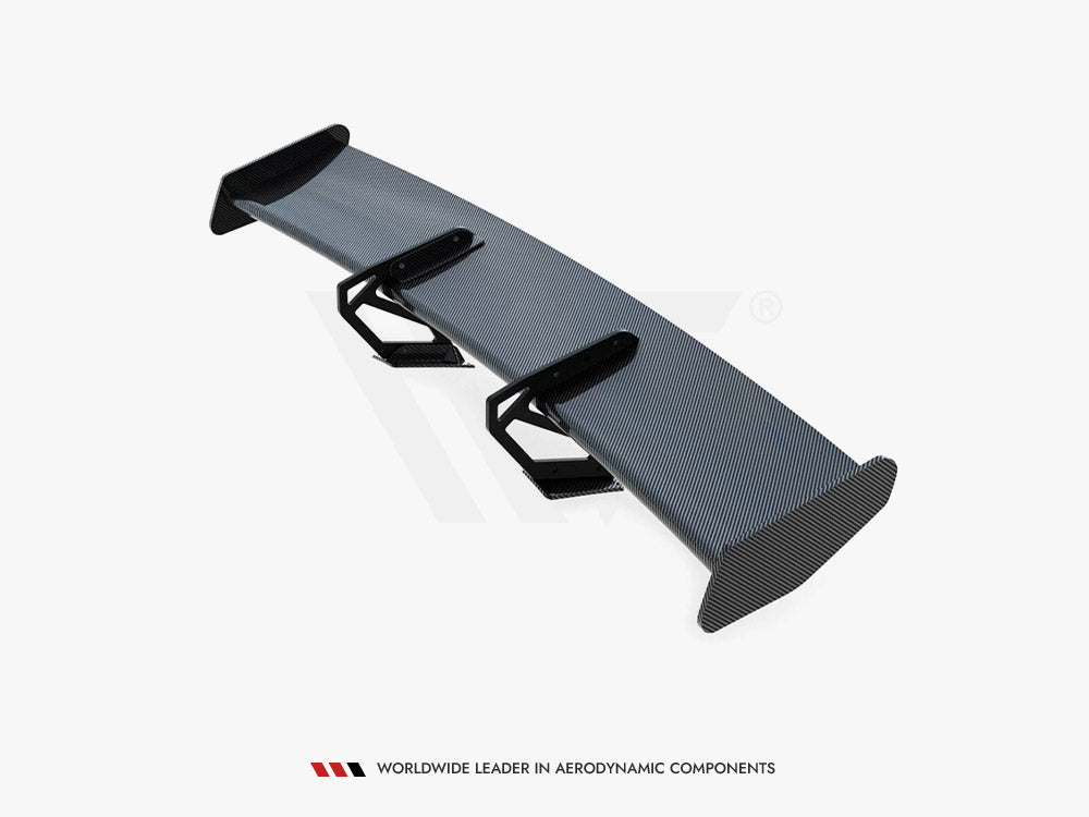 Carbon Spoiler With Upper Swan Mounting V.2 compatible with Porsche 718 Cayman GTS 982c