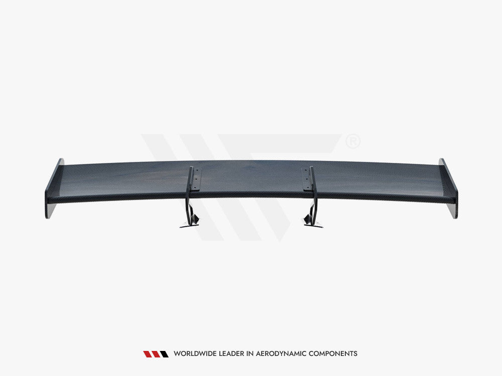 Carbon Spoiler With Upper Swan Mounting V.2 compatible with Porsche 718 Cayman GTS 982c