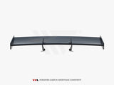 Carbon Spoiler With Upper Swan Mounting V.2 compatible with Porsche 718 Cayman GTS 982c