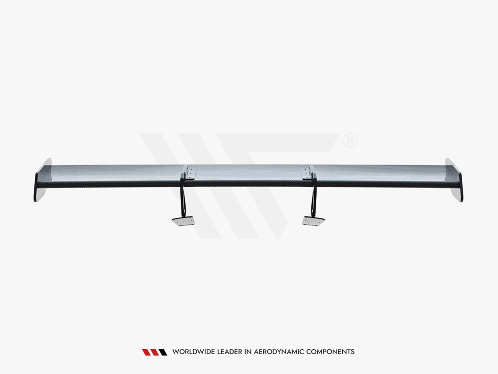 Carbon Spoiler With Upper Swan Mounting V.2 compatible with Porsche 718 Cayman GTS 982c
