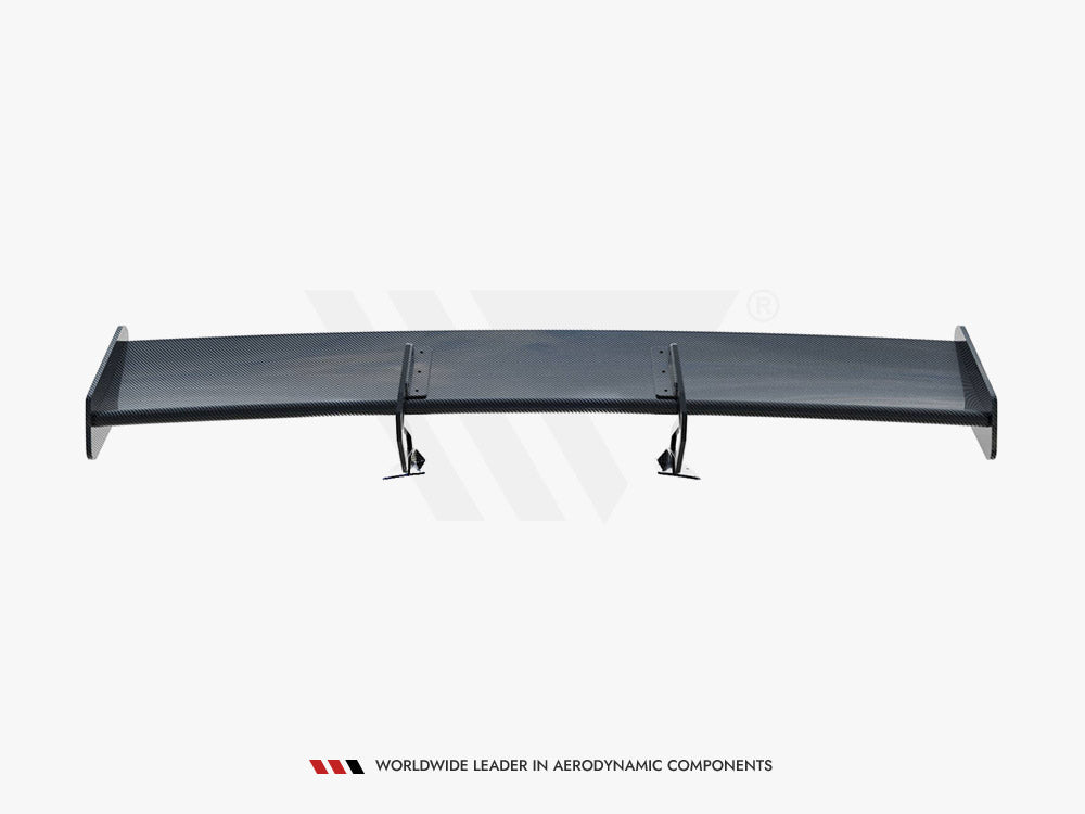 Carbon Spoiler With Upper Swan Mounting V.2 compatible with Porsche 718 Cayman GTS 982c