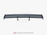 Carbon Spoiler With Upper Swan Mounting V.2 compatible with Porsche 718 Cayman GTS 982c