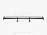 Carbon Spoiler With Upper Swan Mounting V.2 compatible with Porsche 718 Cayman GTS 982c