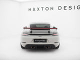Carbon Spoiler With Upper Swan Mounting V.2 + LED compatible with Porsche 718 Cayman GTS 982c