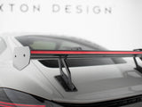 Carbon Spoiler With Upper Swan Mounting V.2 + LED compatible with Porsche 718 Cayman GTS 982c