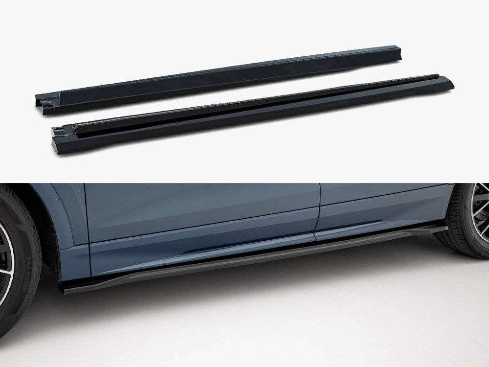 Side Skirts Diffusers compatible with Audi Q8 Mk1