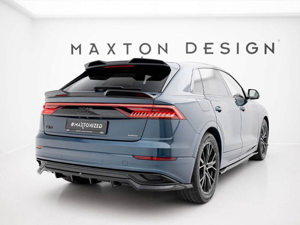 Rear Splitter (Vertical Bars) compatible with Audi Q8 Mk1