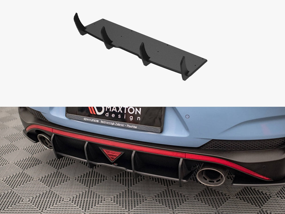 Street Pro Rear Diffuser compatible with Hyundai i30 N Fastback Mk3 Facelift