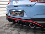 Street Pro Rear Diffuser compatible with Hyundai i30 N Fastback Mk3 Facelift