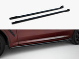 Side Skirts Diffusers compatible with BMW iX3 M-Pack G08 Facelift
