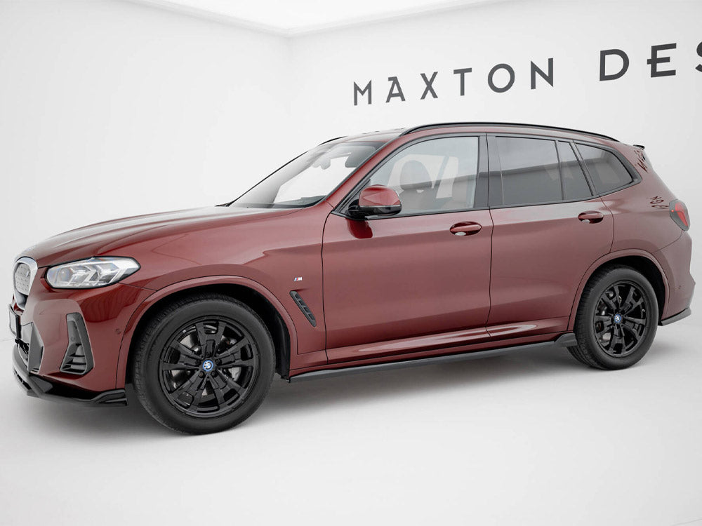 Side Skirts Diffusers compatible with BMW iX3 M-Pack G08 Facelift