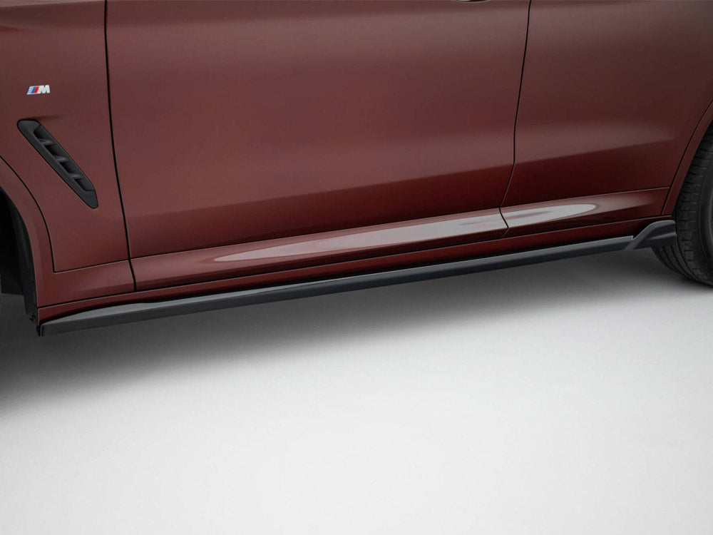 Side Skirts Diffusers compatible with BMW iX3 M-Pack G08 Facelift