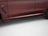 Side Skirts Diffusers compatible with BMW iX3 M-Pack G08 Facelift