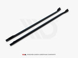Side Skirts Diffusers compatible with BMW iX3 M-Pack G08 Facelift