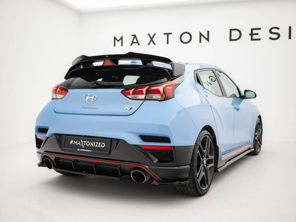 Rear Side Splitters compatible with Hyundai Veloster N Mk2