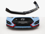 Front Splitter V.2 compatible with Hyundai Veloster N Mk2