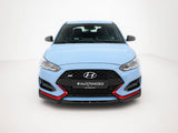 Front Splitter V.2 compatible with Hyundai Veloster N Mk2