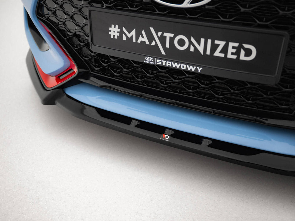 Front Splitter V.2 compatible with Hyundai Veloster N Mk2