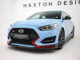 Front Splitter V.1 compatible with Hyundai Veloster N Mk2