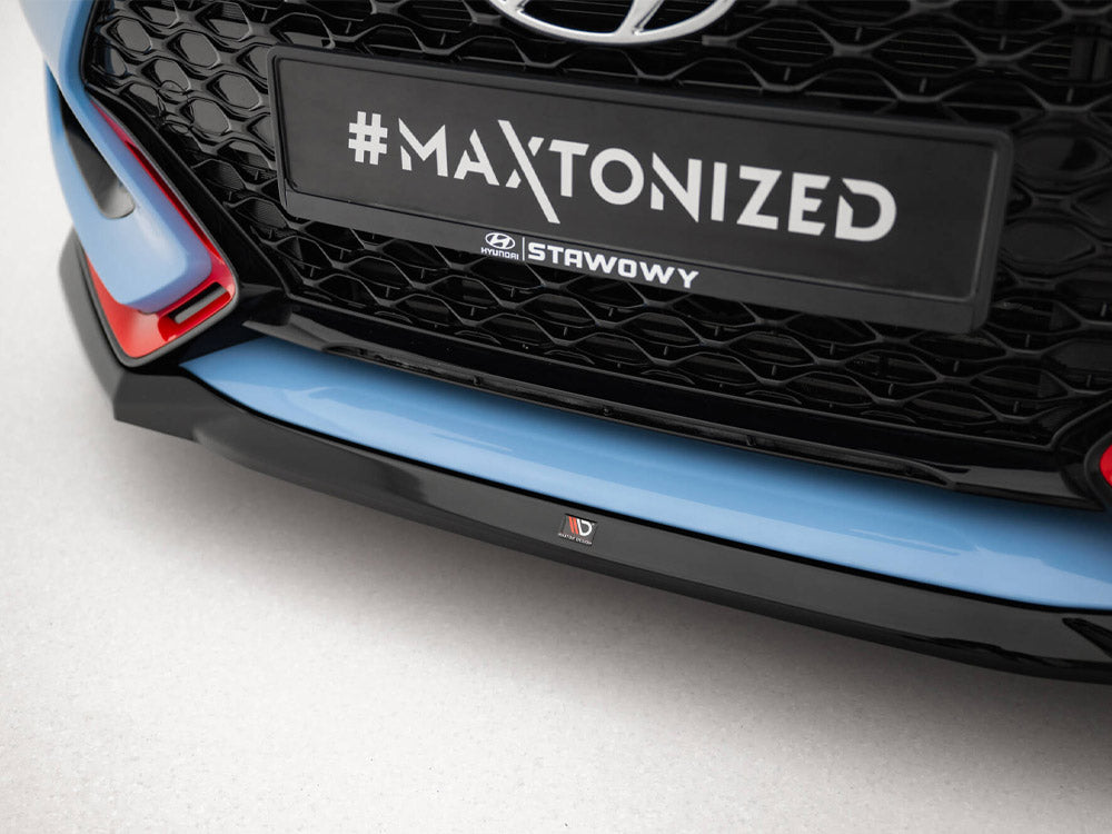 Front Splitter V.1 compatible with Hyundai Veloster N Mk2