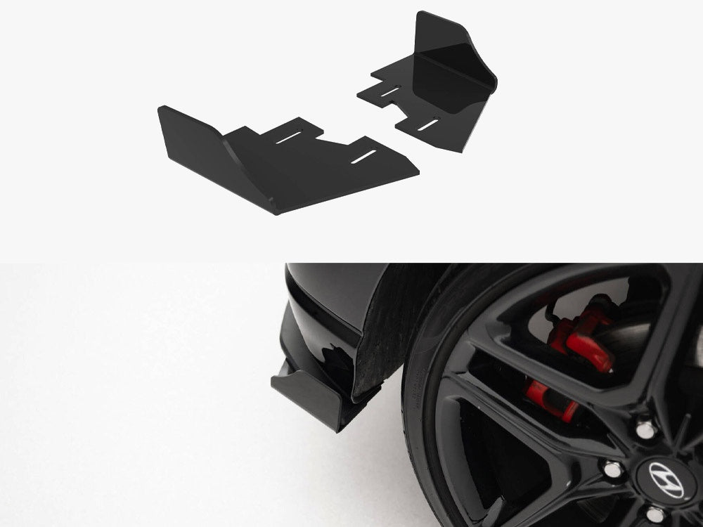 Rear Side Flaps compatible with Hyundai Veloster N Mk2