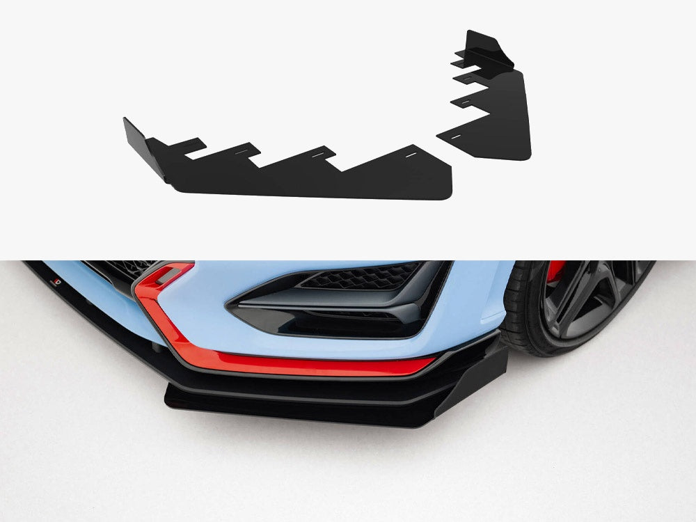 Front Flaps compatible with Hyundai Veloster N Mk2