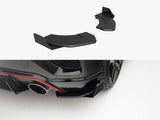 Street Pro Rear Side Splitters + Flaps compatible with Hyundai Veloster N Mk2