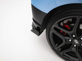 Street Pro Rear Side Splitters + Flaps compatible with Hyundai Veloster N Mk2
