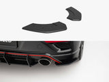 Street Pro Rear Side Splitters compatible with Hyundai Veloster N Mk2