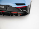 Street Pro Rear Side Splitters compatible with Hyundai Veloster N Mk2