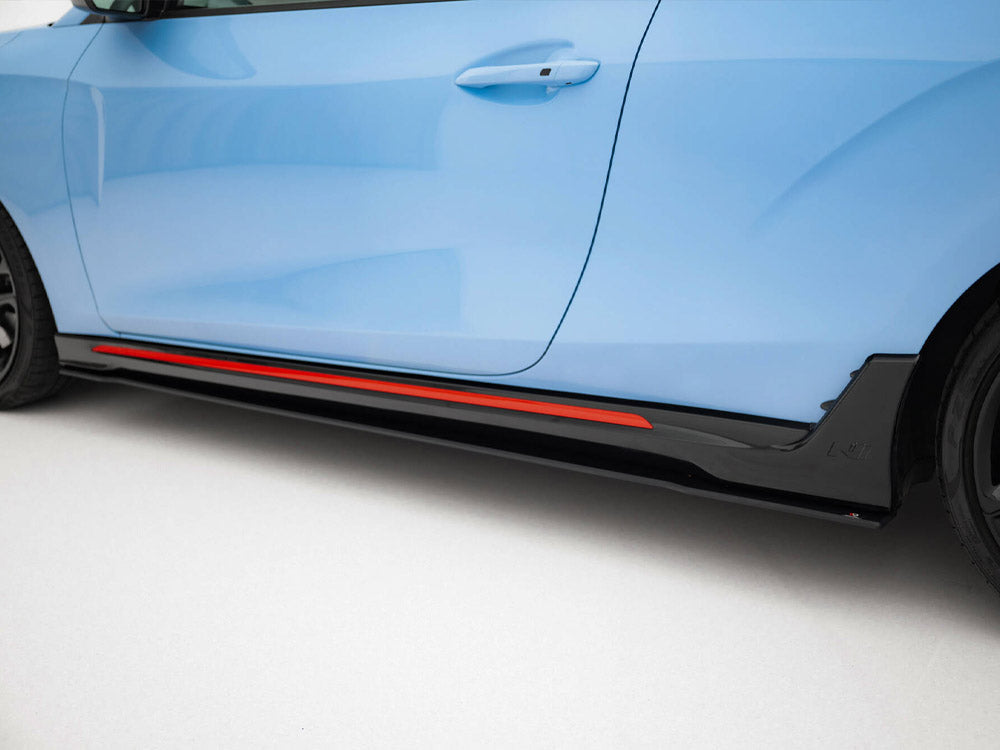 Street PRO Side Skirts Diffusers compatible with Hyundai Veloster N Mk2