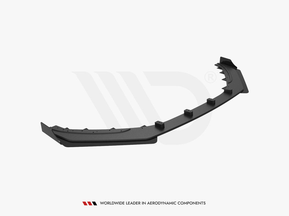 Street PRO Front Splitter + Flaps compatible with Hyundai Veloster N Mk2