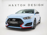 Street PRO Front Splitter compatible with Hyundai Veloster N Mk2
