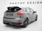 Rear Side Splitters V.3 compatible with Ford Focus ST Mk3 Facelift