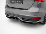 Rear Side Splitters V.3 compatible with Ford Focus ST Mk3 Facelift